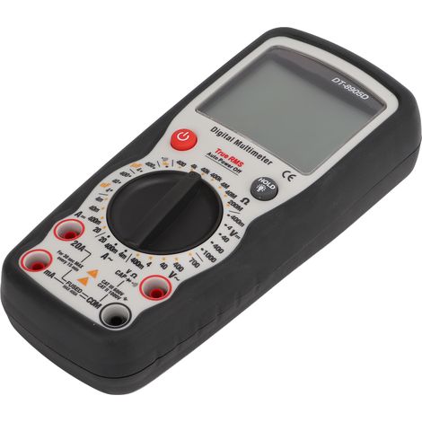 DT-8905D LCD-Digitalmultimeter, hochpräzises tragbares Messgerät für Spannung, Strom, Widerstand und Kapazität, professionelles elektrisches Prüfgerät (1/5)
