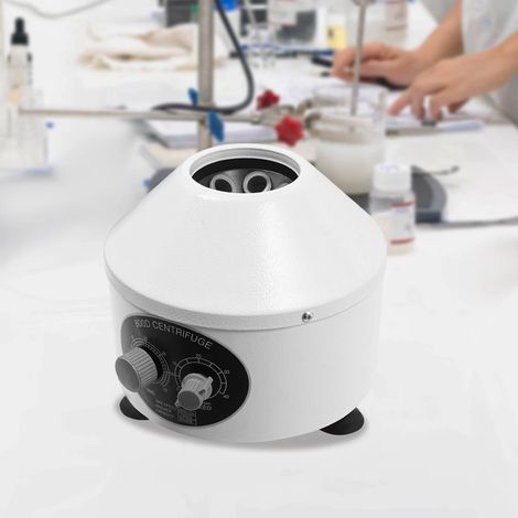 Kleine elektrische Tischzentrifuge mit 4.000 U/min 6x20 ml Laborzentrifuge Elektro-Tischzentrifuge mit einstellbarer Drehzahl und Timing