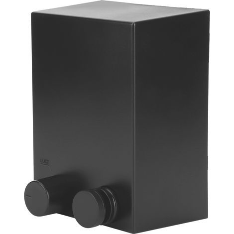 Teleskopierbare, verstellbare Wäscheleine zur Wandmontage, Wäschetrocknungsseil aus Edelstahl für Badezimmer und Wäsche, 9021B, Schwarz (1/5)