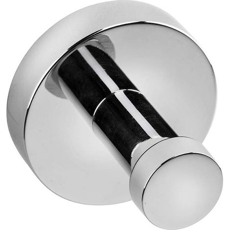 Croydex - Gancio porta accappatoio, sistema Flexi-Fix per il fissaggio semplice