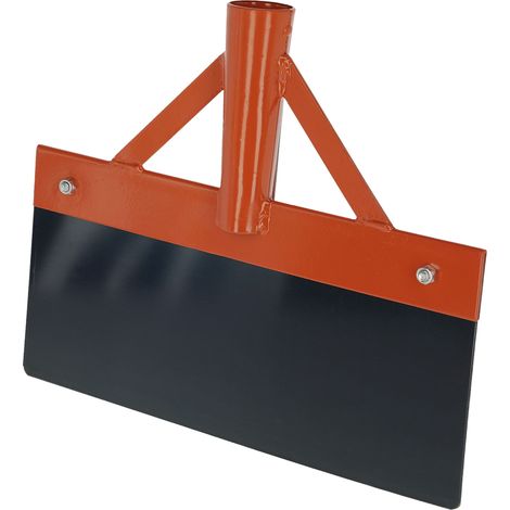 Kerbl Stoßscharre 30 cm Eisstößer Metall, Federstahl 1 mm, Schaber ohne Stiel