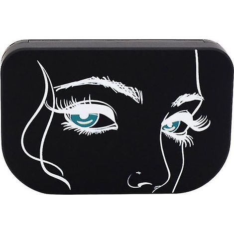 1 boîte de rangement pour faux cils d'extérieur