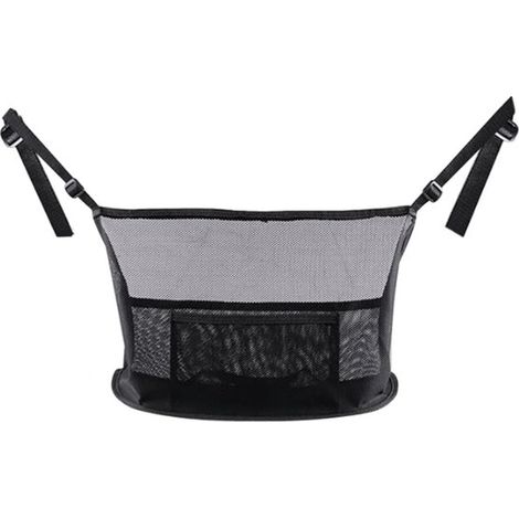 Accessorio per auto 40 x 11,5 x 26 cm Porta borse per auto Scomparto in rete per portafoglio tra i sedili anteriori/Organizzatore per auto/Accessorio universale per (1/5)
