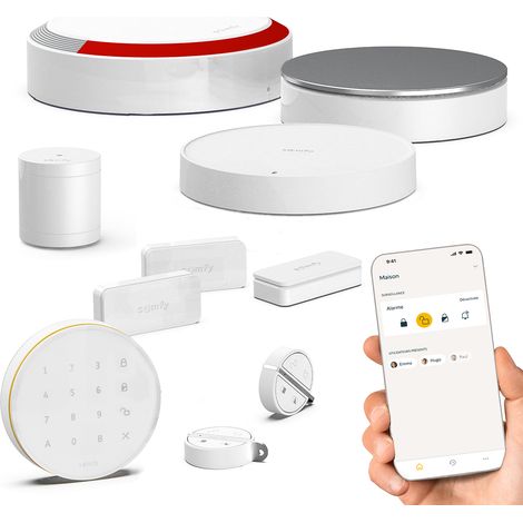 SOMFY 1875352 - Home Alarm Essential - Pack clavier