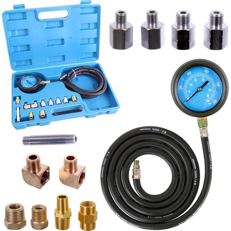 MISURATORE DI PRESSIONE DELL'OLIO SK2121 - KIT DI TEST A 12 PEZZI