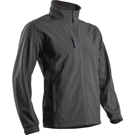 Chaqueta de trabajo softshell YANG II - Negro 2XL - 56/58 (1/2)