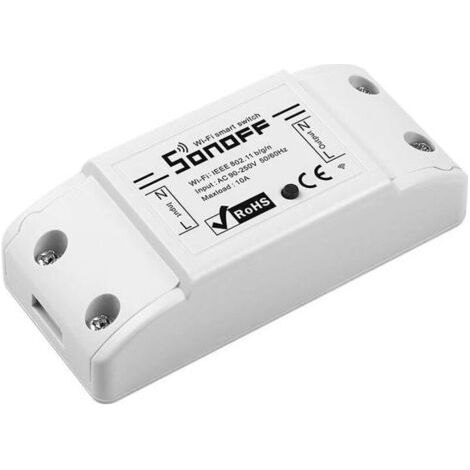Basic R2 Connected WiFi Switch, Alexa/Google Home Compatible, Remote Control and Automation of Devices (1/5)