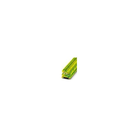 borne de connexion phoenix contact ut 4/1p-pe 4 mm² vis/plug (1/3)
