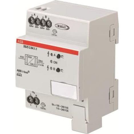 Gateway dali abb dg s2.64.1.1 2 canali installazione facile