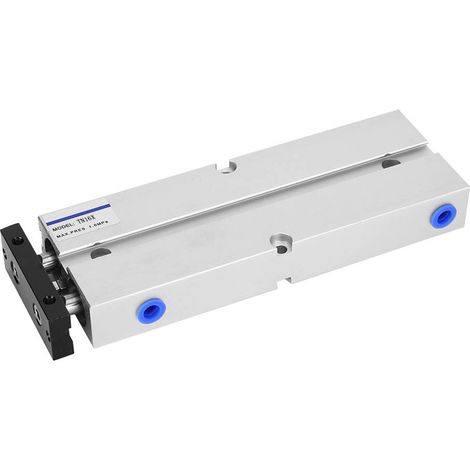Vérin pneumatique à double effet en alliage d'aluminium antirouille TN16 0,10,9 MPa 10200 mm (TN16X200-S) (1/5)