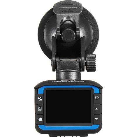Dashcam 720P + détecteur de radar 2‑en‑1 (1/5)