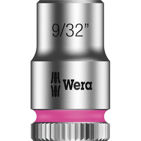 Wera, 8790 HMA Bussola per cricchetto Zyklop con attacco da 1/4", 9/32 pollice (1/3)