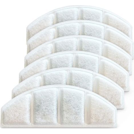 Lot de 6 filtres pour la fontaine à eau SHAW, durée d'utilisation : 6 à 12 mois (1/3)