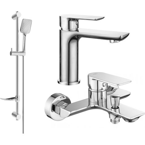 Mexen Alfa DF62 set da bagno, cromo - 745703DF62-00 (1/4)