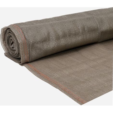 Brise vue taupe 150g/m2 WERKA PRO 2 x 10m