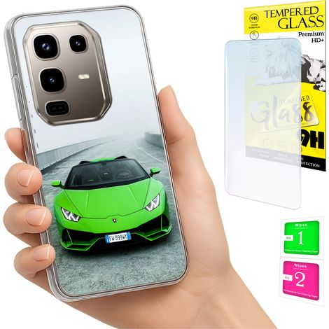 Schutzhülle für Infinix Note 50 Pro 4G: Fotohülle, Rückseite + 9H-Glas (1/5)