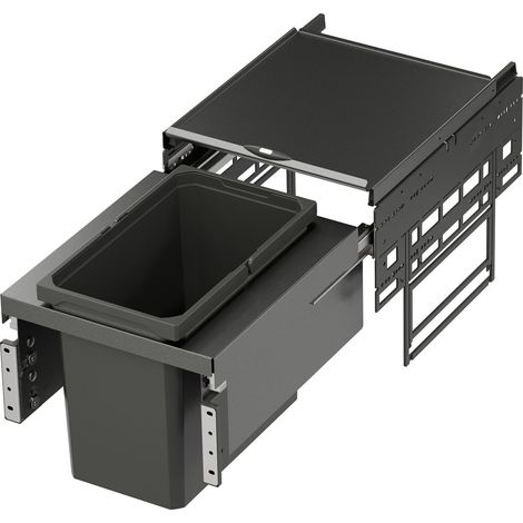 VS ENVI Space Abfalltrennsystem KB 400 mm 1 x 22 Liter Lava