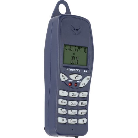 Ligne téléphonique dédiée Telecom Check avec identification de l'appelant, rappel, système double FSK/DTMF pour téléphone (1/5)