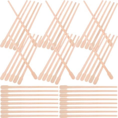 Bâtonnets de Mélange en Bois pour Peinture et Résine, 400 Pièces (1/5)