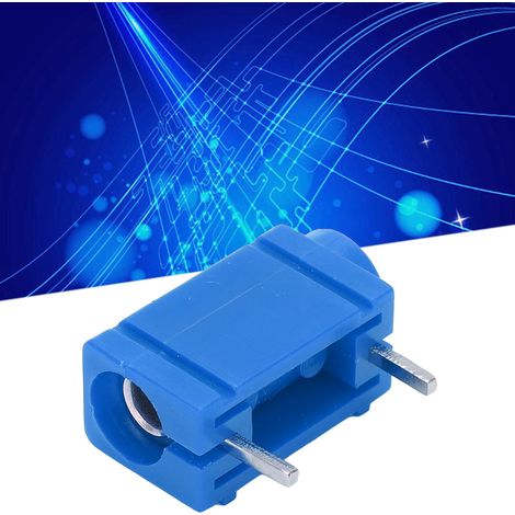 J.40024 4mm spezielle Panelhalterung für seitlich montierte Leiterplatten, Halterung für PCB-Bananenstecker, verkauft in 5er-Packs, blau. (1/5)