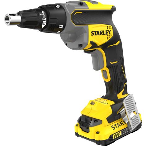 Avvitatore per Cartongesso Stanley FATMAX SFMCF600D1S 18V V20 + Batteria 2,0Ah (1/5)
