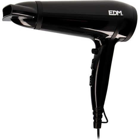 SECADOR DE CABELLO 2000W 8,5x21x26cm EDM (1/2)