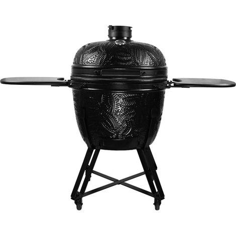 barbecue a carbonella barbecook "kamado kamal" con telo di copertura in omaggio e griglia 53 cm (1/5)