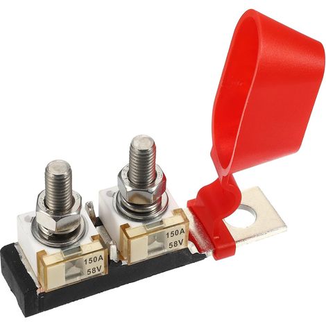 150A MRBF Borne Fusible Bloc Trousse Noir Bateau RV Voiture (1/5)