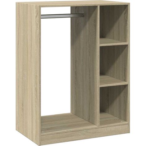 Maison Exclusive - Armadio Rovere Sonoma 77x48x102 cm in Legno Multistrato