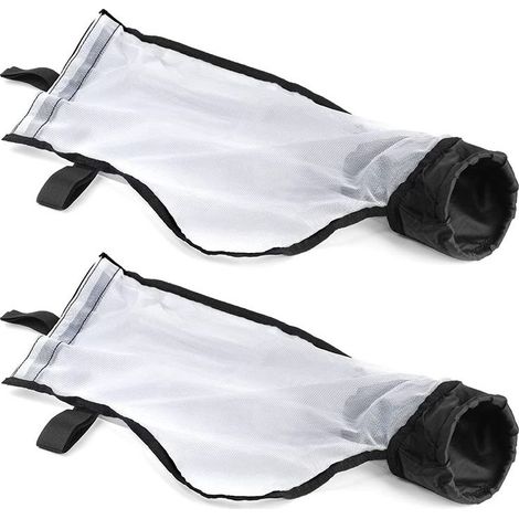 Sacchetto a rete in nylon compatibile con il pulitore per piscine Polaris 360 380, sacchetto filtro di ricambio multiuso, 360009 (2 pezzi) (1/4)
