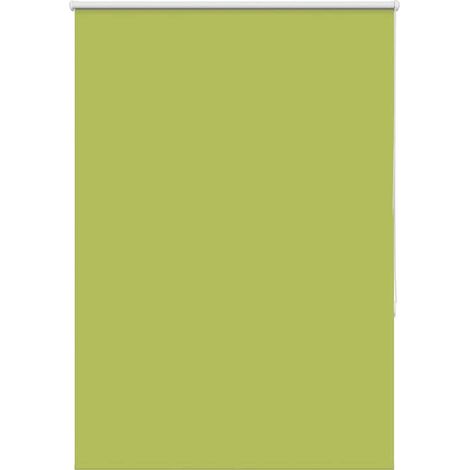 Verdunkelungsrollo Grün 90x150 cm Stoffbreite 85,7 cm Polyester