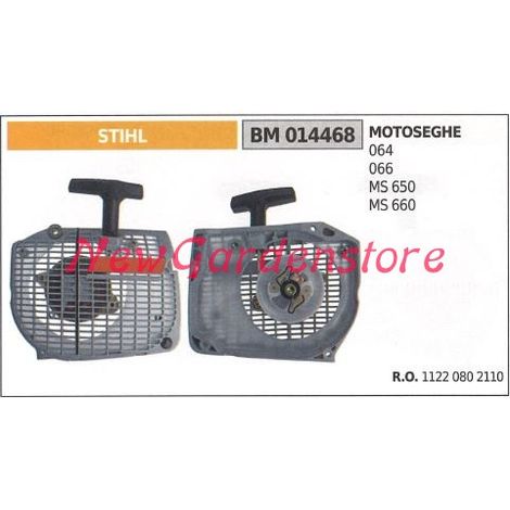 STIHL Kettensägenmotor Anlasser 064 066 ms650 660 014468 11220802110