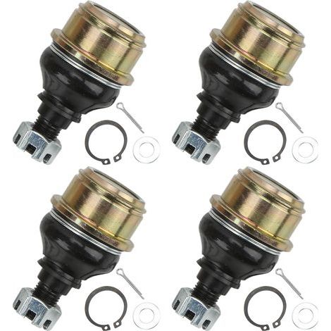 SUNXURY 4-teiliges Kugelgelenk-Set, oberes und unteres Kugelgelenk 51375-HP5-601 ATV-Zubehör-Ersatzteil für Rancher 350 400 420 (1/5)