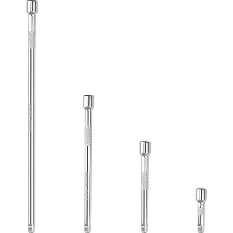 Extension Bars, Chrome Vanadium Steel, 50, 100, 150, 250 mm, Ball Lock, Socket Wrench, Vehicle and DIY (1/5)