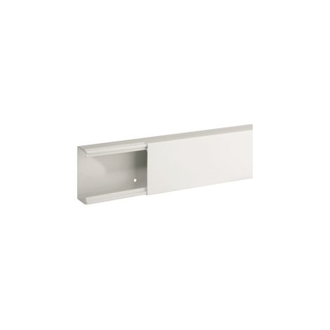 TA-EN 80x40 W Canalina porta cavi a base piana, bianco
