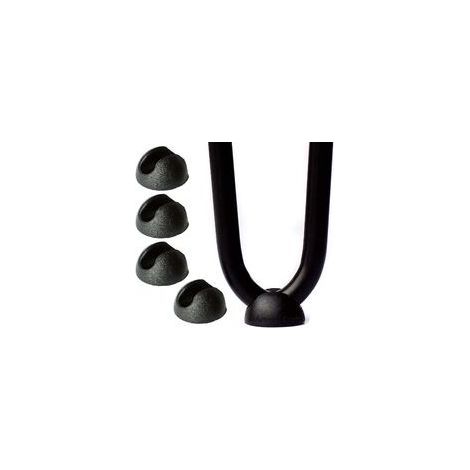 10 Stück Haarnadel-Silikon-Möbelbeinschützer – Schwarz (10 mm) (1/5)