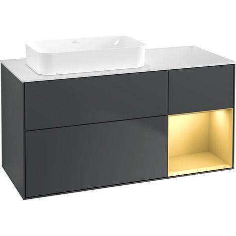 Villeroy & Boch G691HFHG Meuble sous-lavabo Finion G69 (1/2)