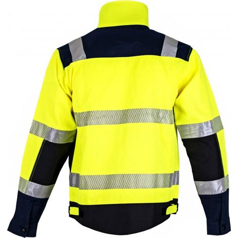 Reflexion High Vis Jacke LMA T2 S Fluo Gelb/ Marine - 2219 T2/S