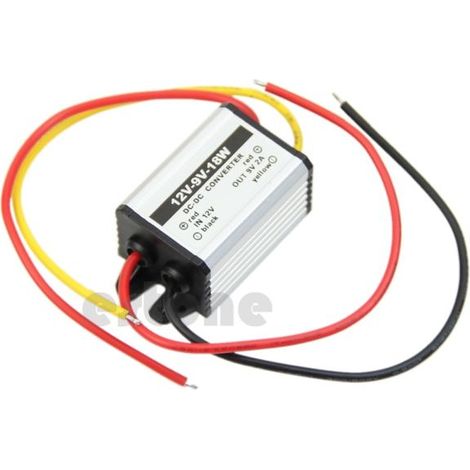 HOXILEELEO - Convertitore dc-dc 12 V, 9 V, modulo di alimentazione impermeabile (1/5)