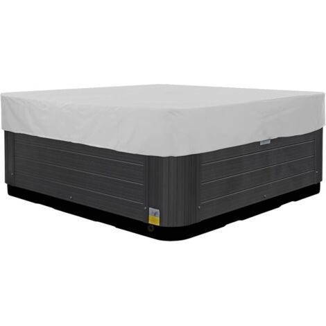 Hot Tub Cover,Waterproof Spa Cover,Swimming Pool Cover,Winter Oxford Pool Cover Waterproof Dustproof Swimming Pool Cover(Size:231x231x30cm,agren (1/4)