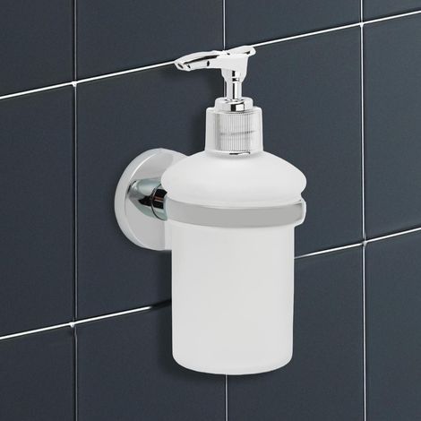 RHG Distributeur de savon adhésif mural au design moderne et élégant. (1/5)
