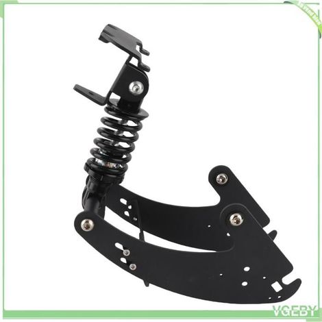 Fafeicy Amortisseur de scooter Amortisseur Arrière de Scooter électrique, Arrière élargi, Feux Arrière jeux trampoline Noir (1/5)