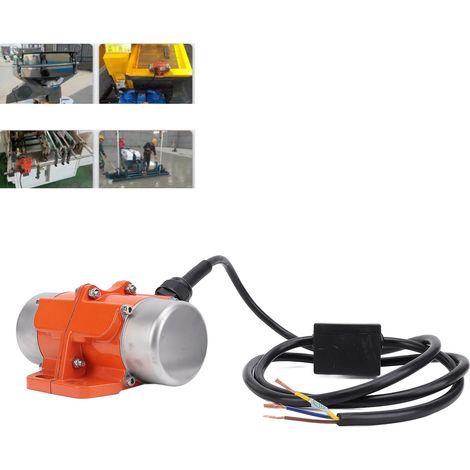 Moteur Vibrant pour Béton Électrique IP65 pour Plateforme de Vibreur à Sable et Camion Malaxeur 110V 15W - KZQ (1/5)