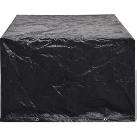 AMXCNOY Gartenmöbelabdeckung mit 8 Ösen, 113 x 113 x 73 cm (1/4)