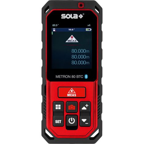 METRODE REMOTE LASER METRON 80 BTC con accessori SOLA