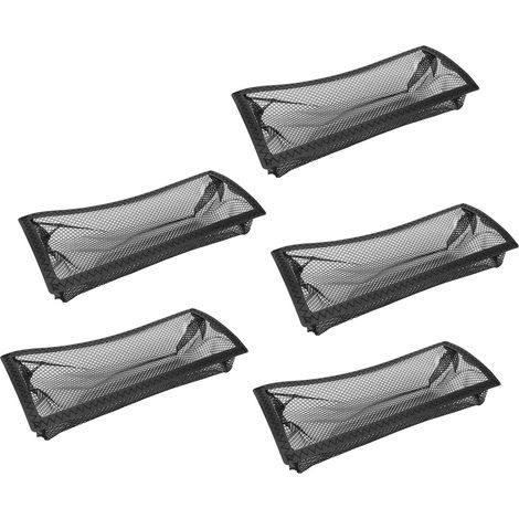5 Stück Bodengitterabdeckungen, Siphon-Bodenlüftungsabdeckungen, Siebnetze und Filter als Ersatzteile für 4 x 10 Zoll (1/5)