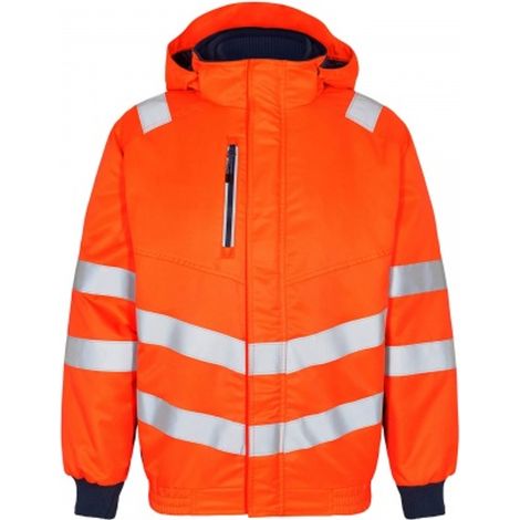ENGEL Warnschutz Pilotenjacke Safety 1247-935-10165 Gr. 6XL orange/blue ink (1/2)