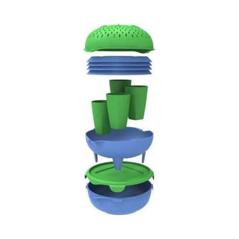 Set Picnic Pick&Go Azul y Verde Cui22 TOT EL MON