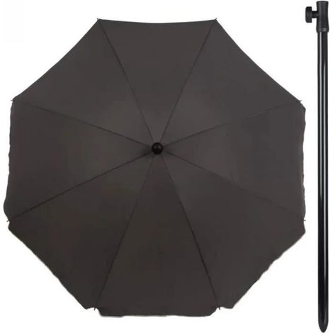 Aktive Garden Sonnenschirm grau 240 cm Durchmesser