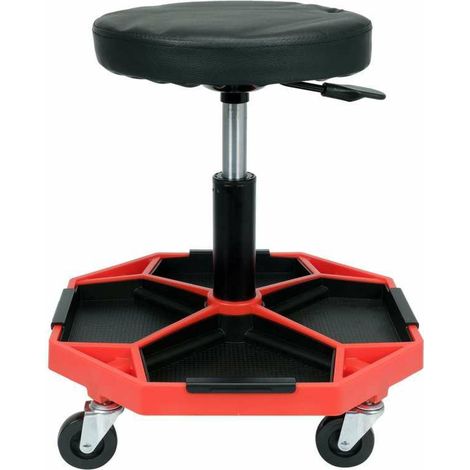 Yato YT 08793 Sgabello da lavoro Nero Altezza regolabile